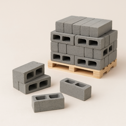 Miniature Cinder Blocks