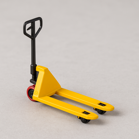 Yellow Miniature Pallet Jack