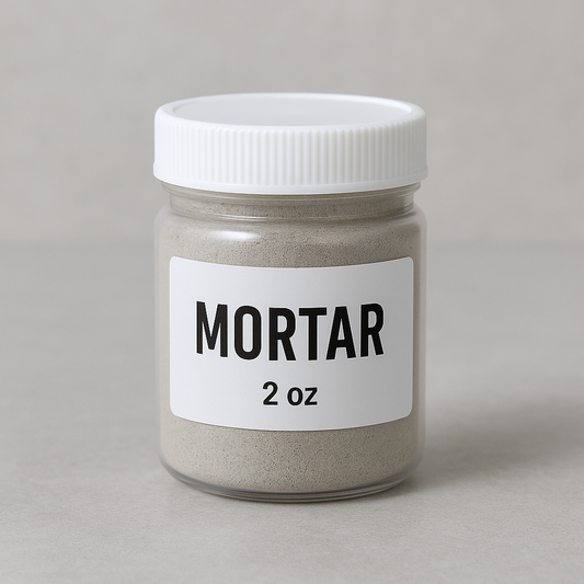 mini materials mortar
