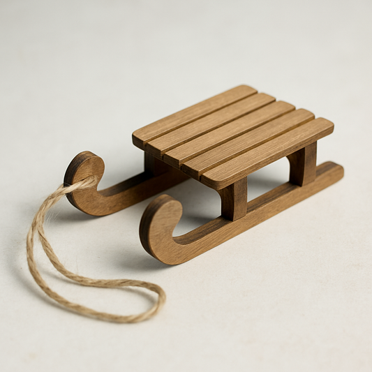 Small Wooden Sled